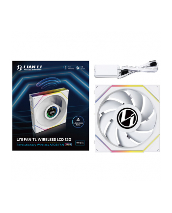 Wentylator komputerowy Lian Li (12TLLCD1W1W) nr 1