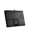 Klawiatura przewodowa Perixx PERIBOARD-510 H, touchpad, 2x hub USB, czarna - nr 1