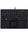 Klawiatura przewodowa Perixx PERIBOARD-510 H, touchpad, 2x hub USB, czarna - nr 6