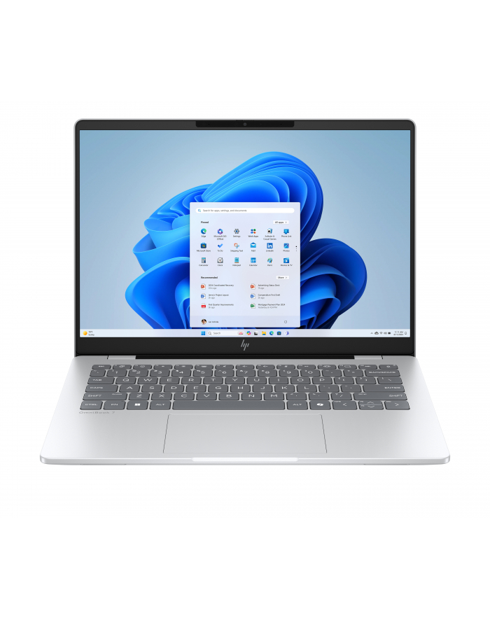 HP OmniBook 7 AI 14-fr0002nw - Ultra 7 255U | 14''-2K-OLED | 16GB | 512GB | Win11Pro | Srebro lodowcowe Ultra 7 255U |LCD:14''2KOLED|RAM:16GB|SSD:512GB|W11P główny