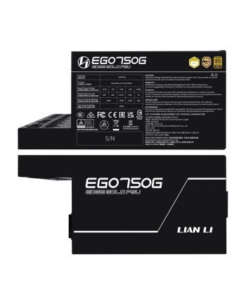 Lian Li EDGE EG750 750W (NELI025)  80 PLUS Gold Netzteil, PCIe 5.1, ATX 3.1