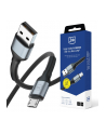 Kabel USB 3mk Hyper Cable N-SERIES USB-A to Micro 12W 5V/2.4A 1m - nr 1