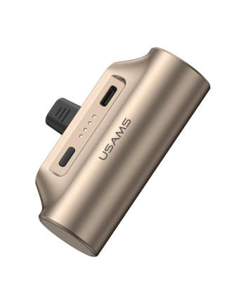 Powerbank Usams PB79 3000mAh 1xUSB-C Mini Tail Plug beżowy nr 1
