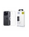 3mk pczerwonyection Etui na telefon z MagSafe do Apple iPhone 16 Pro - 3mk Clear MagCase - nr 1