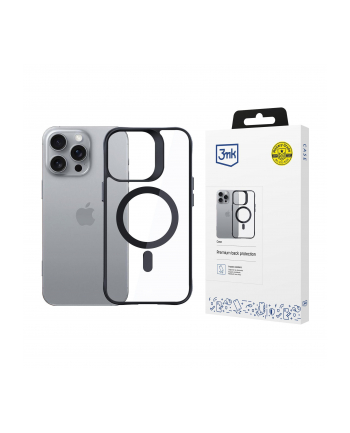 3mk pczerwonyection Etui na telefon z MagSafe do Apple iPhone 16 Pro - 3mk Satin Armor MagCase nr 1
