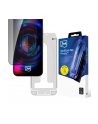 3mk pczerwonyection Szkło prywatyzujące z ramką montażową do Apple iPhone 16 Pro/17 - 3mk HardGlass Max Privacy - nr 1