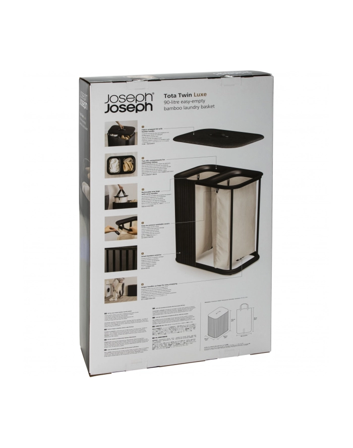 Joseph Joseph Tota Lux 5000005 czarny podwójny główny