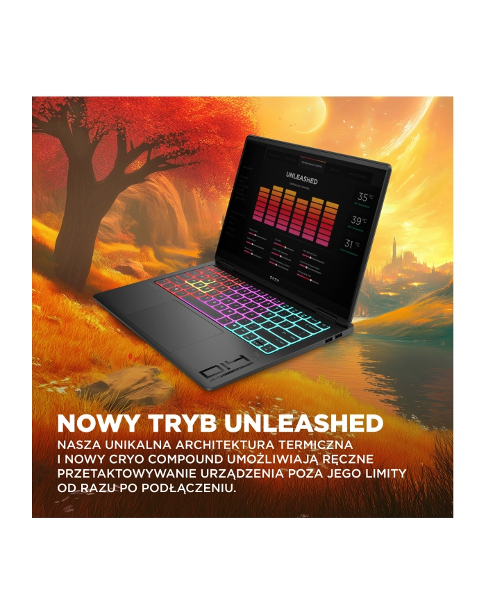 HP Omen Transcend 14-fb1217nw - Ultra 7 255H | 14''-3K-OLED-120Hz | 32GB | 1TB | Win11Home | RTX5060 Ultra 7 255H |LCD:14''3KKOLED120Hz|RTX50608GB|32GB|1TB|W11H główny