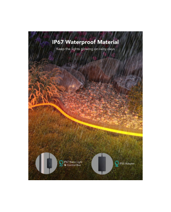 Govee Outdoor Neon Strip Lights 10m | Taśma LED | Wi-Fi, Bluetooth, RGBIC nr 1