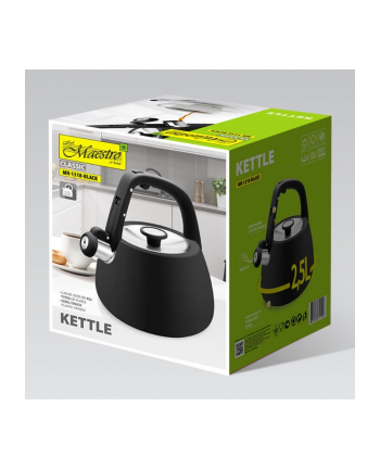feel-maestro Czajnik nieelektryczny 2,5 l MR-1318-BLACK