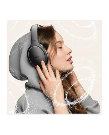 awei Słuchawki nauszne AT20 ANC ENC Bluetooth 6.0 czarne