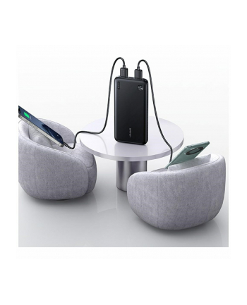 usams Powerbank PB83 10000mAh PD 2xUSB-A USB-C czarny