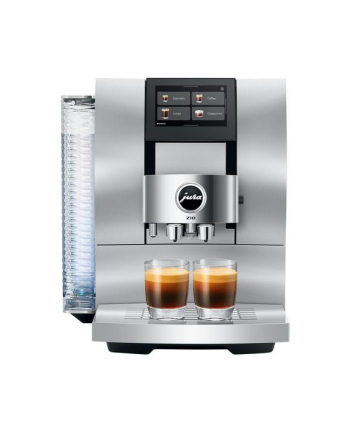 JURA Z10 Aluminium (EB) 15613 biały Moc [W]: 1450 | Ciśnienie [bar]: 15 | Pojemność zbiornika na wodę [l]: 2,4 | Rodzaj kawy: Ziarnista