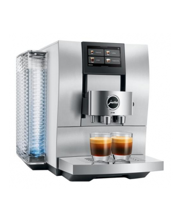 JURA Z10 Aluminium (EB) 15613 biały Moc [W]: 1450 | Ciśnienie [bar]: 15 | Pojemność zbiornika na wodę [l]: 2,4 | Rodzaj kawy: Ziarnista