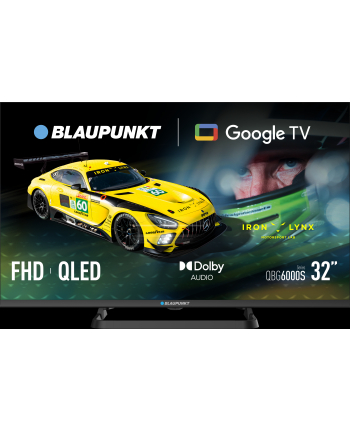 Blaupunkt 32QBG6000S 32'' | QLED | Full HD | DVB-T2/C/S2 | Smart TV | Wi-Fi | Bluetooth | 2xHDMI | 2xUSB | 60Hz