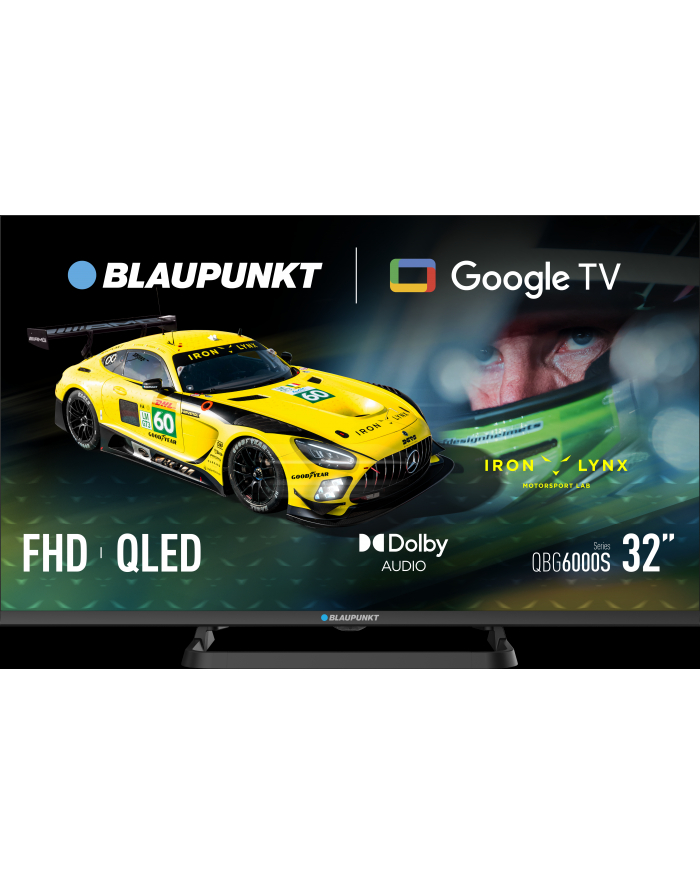 Blaupunkt 32QBG6000S 32'' | QLED | Full HD | DVB-T2/C/S2 | Smart TV | Wi-Fi | Bluetooth | 2xHDMI | 2xUSB | 60Hz główny