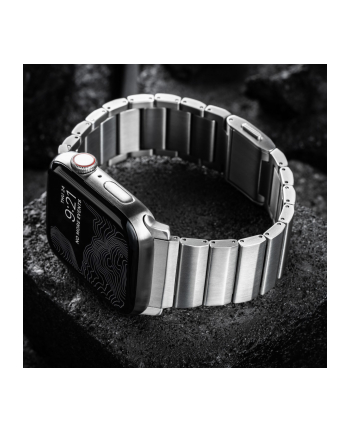 NOMAD Titanium Band do Apple Watch 46mm/49mm Srebrna nr 1