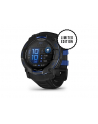 Garmin Instinct 3 AMOLED 50mm czarny z paskiem w kolorze black / bolt blue - nr 1