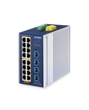 Planet IGS-4215-16P4X ndustrial L2+ 16-Port (IGS421516P4X)
