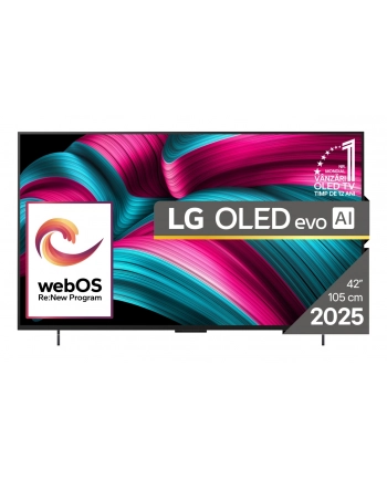 LG OLED42C51LA 42'' | OLED | 4K UHD | Smart TV | DVB-T2/C/S2 | SmartTV | WiFi | Bluetooth | 4xHDMI | 3xUSB | 120Hz