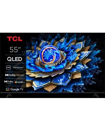 TCL 55T69C 55'' | QLED | 4K UHD | DVB-T2/C/S2 | Smart TV | Wi-Fi | Bluetooth | 3xHDMI | 1xUSB |144Hz