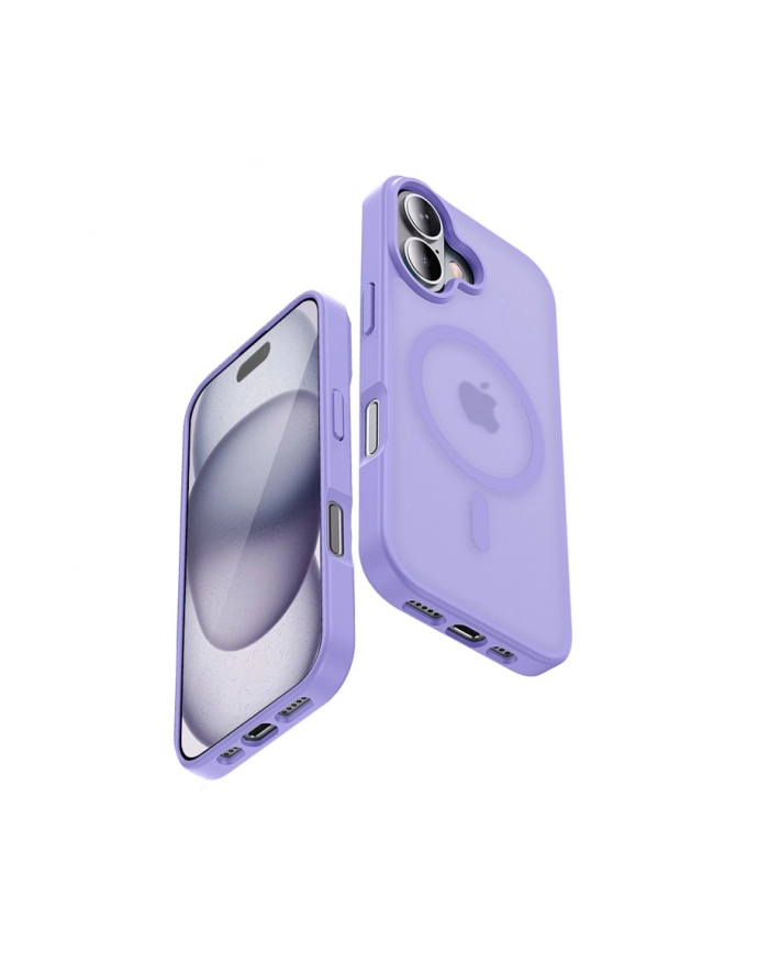 crong Etui Hybrid Matte Magnetic Etui MagSafe iPhone 17 Lawendowe główny