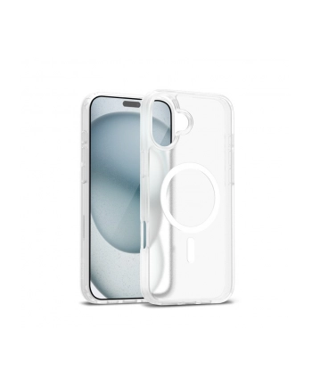 crong Etui Hybrid Matte Magnetic Etui MagSafe iPhone 17 Białe
