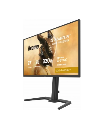 iiyama Monitor 25 '' GB2791QSU-B1 0.6ms,DP,2xHDMI 2.1 ,320Hz, Fast IPS,  WQHD,350 cd/m2, USB HUB x4 (2x Type-A, 2x Type-C), G-SYNC compatible - HDMI: 2