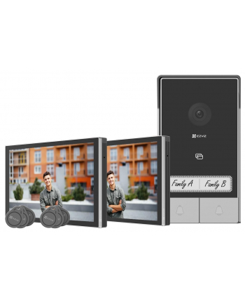 Ezviz Wideodomofon HP7 2-Family Kit CSHP73MP2