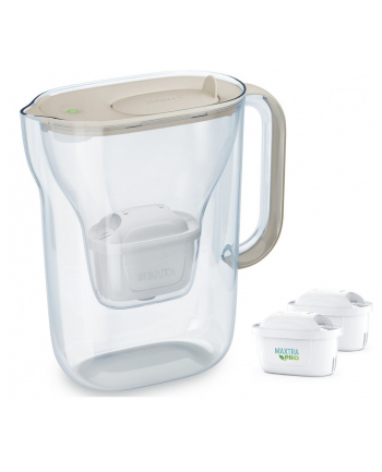 brita Dzbanek filtrujący Style Essential 2.4l + 2 wkłady, piaskowy