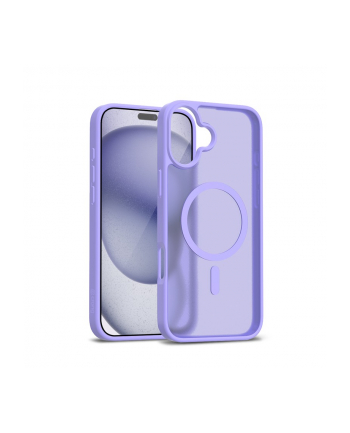 crong Etui Hybrid Matte Magnetic Etui MagSafe iPhone 17 Lawendowe