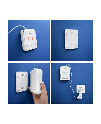 qoltec Czujnik wycieku gazu ziemnego | detektor CH4 | NG | alarm 85dB | LED nr 1