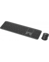 Zestaw klawiatura i mysz Logitech Signature Slim MK950 Grafitowy - nr 16