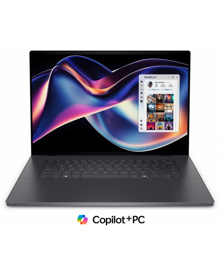 dell Laptop XPS 16 DA16260  Win11Pro Core Ultra X7 358H/32GB/512GB/16/2K/Intel Arc/FgrPr/Cam/Mic/ Backlit Kb/3 Cell/3Y ProSupport główny