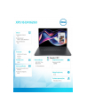 dell Laptop XPS 16 DA16260  Win11Pro Core Ultra X7 358H/32GB/512GB/16/2K/Intel Arc/FgrPr/Cam/Mic/ Backlit Kb/3 Cell/3Y ProSupport - nr 3