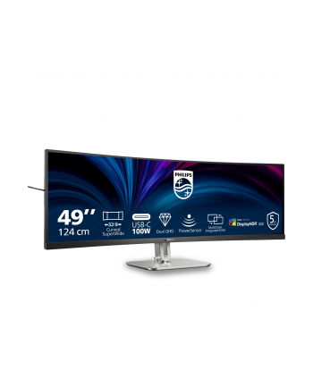 philips Monitor 49B2U5900C 48.8 cala VA 75Hz HDMIx2 DP USB-C RJ45 HAS