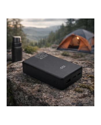 everactive Powerbank 20 000 MAH 2X USB-C 1X USB 20W QC4.0 wyświetlacz LCD