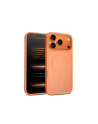 crong Etui Hybrid Matte Magnetic Etui MagSafe iPhone 17 Pro Pomarańczowe - nr 1