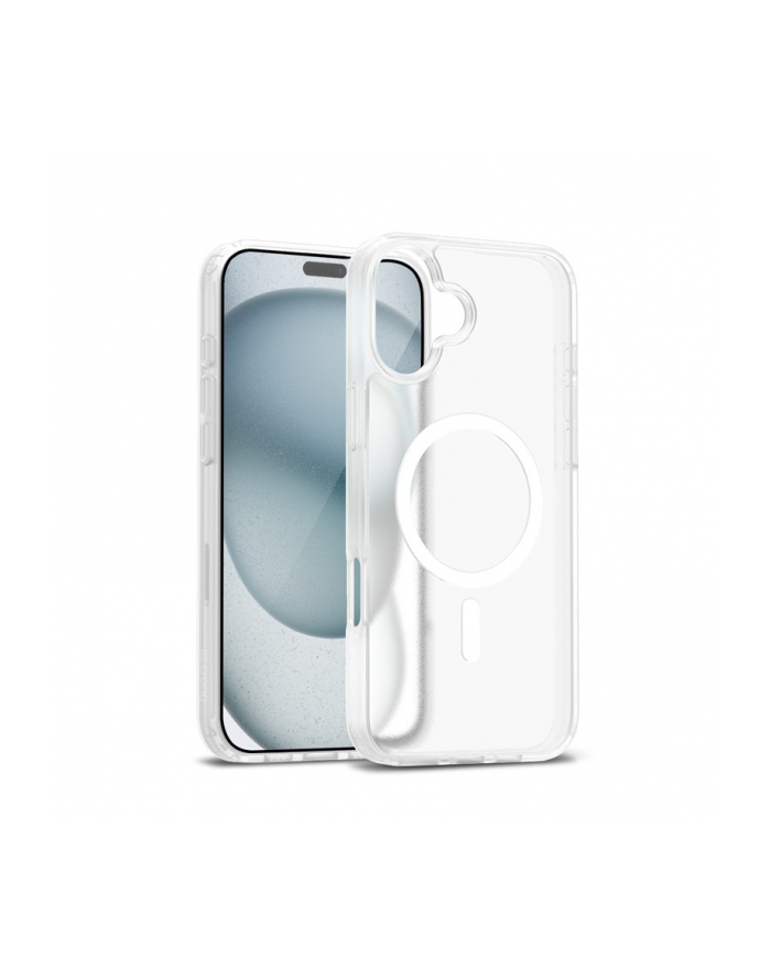 crong Etui Hybrid Matte Magnetic Etui MagSafe iPhone 17 Białe główny