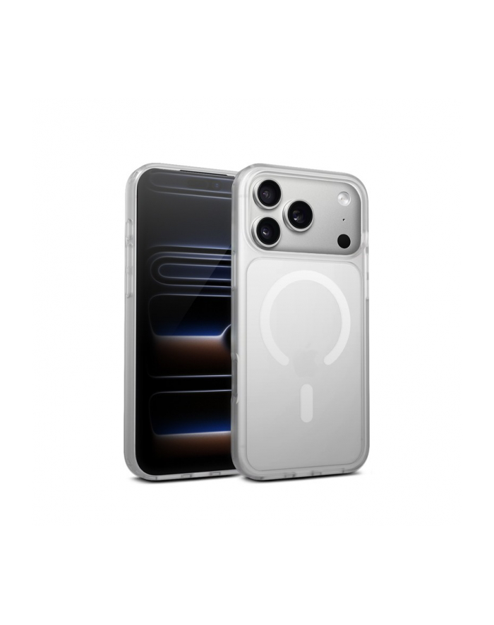 crong Etui Hybrid Matte Magnetic Etui MagSafe iPhone 17 Pro Max Białe główny