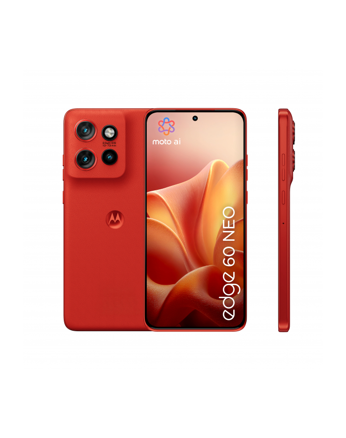 motorola Smartfon edge 60 neo Poinciana (czerwony) główny