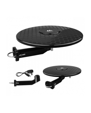 maclean Antena DVB-T/T2 HEVC aktywna, MCTV-102 wielokierunkowa