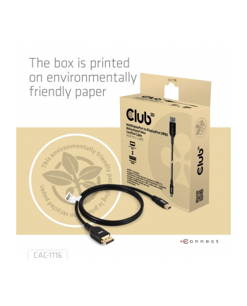 Club3D DisplayPort 2.1 1 m (CAC1116)
