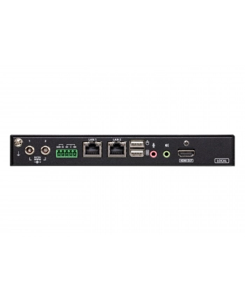 ATEN CN9850 Przełącznik KVM over IP  1-portowy przełącznik KVM over IP HDMI 4K z 1 współdzielonym lokalnym/zdalnym dostępem