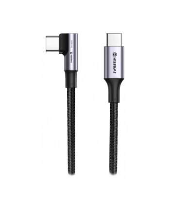 Swissten Kabel Do Przesyłu Danych Ładowania Laptopa Telefonu Usb C 5A 100W