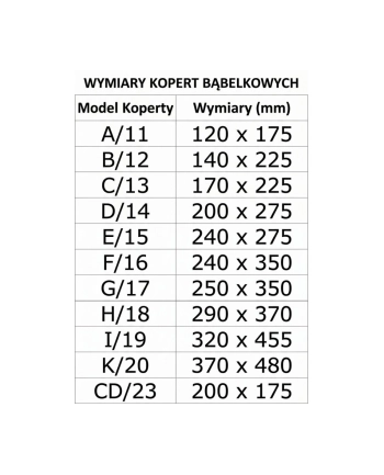 bstech Koperta bąbelkowa C13 100 szt 170x225