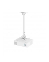 neomounts Uchwyt sufitowy do projektora CL25-550WH1 h:74,5-114,5 cm biały - nr 8