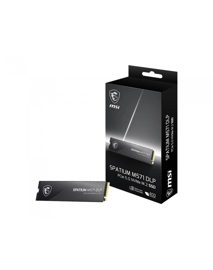 msi Dysk SSD SPATIUM M571 DLP 2TB M.2 PCIe 5.0 14500/11000 główny