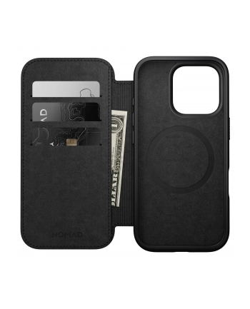 Nomad Modern Leather Folio iPhone 16 Pro Brown