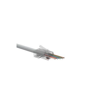Solarix univerzální easy konektor rj45 cat5e utp 8p8c na drát i (1398171)